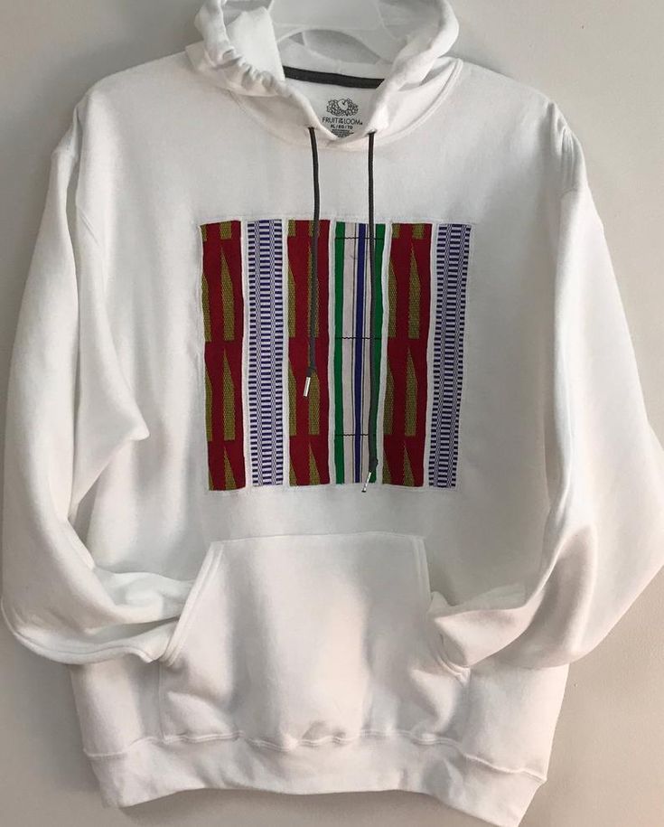 Kente Pattern Hoodie